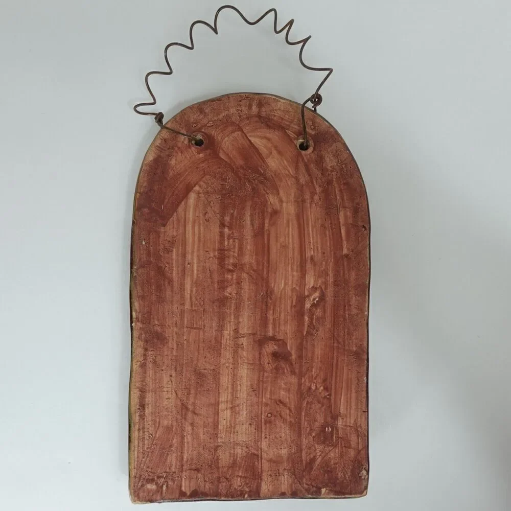 Nativity Christmas Pottery Wall Hanging